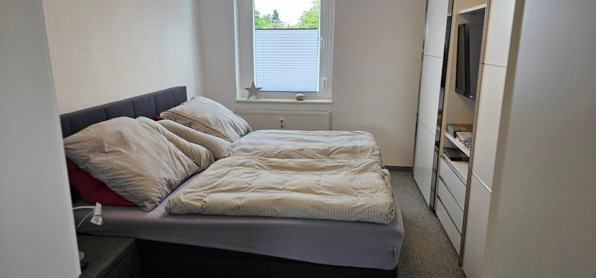 Private Ferienwohnung Seestadt Grossraeschen Exterior foto