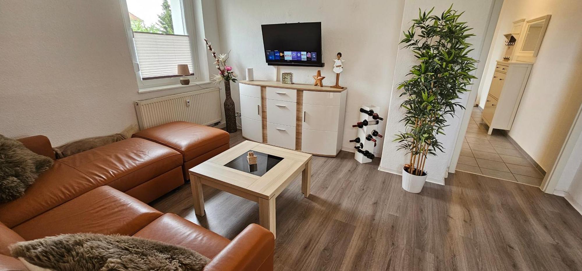 Private Ferienwohnung Seestadt Grossraeschen Exterior foto